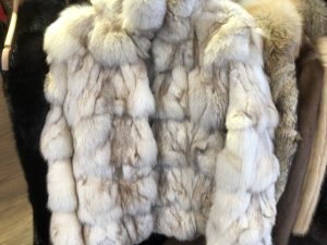 毛皮のコート